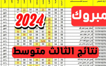 تربية الكرخ .. رابط فحص نتائج الثالث متوسط 2024 الدور الأول “الكرخ الأول والثانية والثالثة” عبر موقع ملازمنا