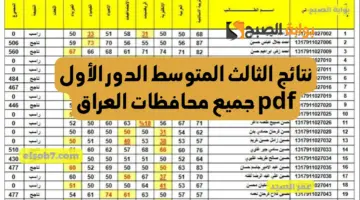 نتائج الثالث المتوسط 2024 نتائجنا results.mlazemna