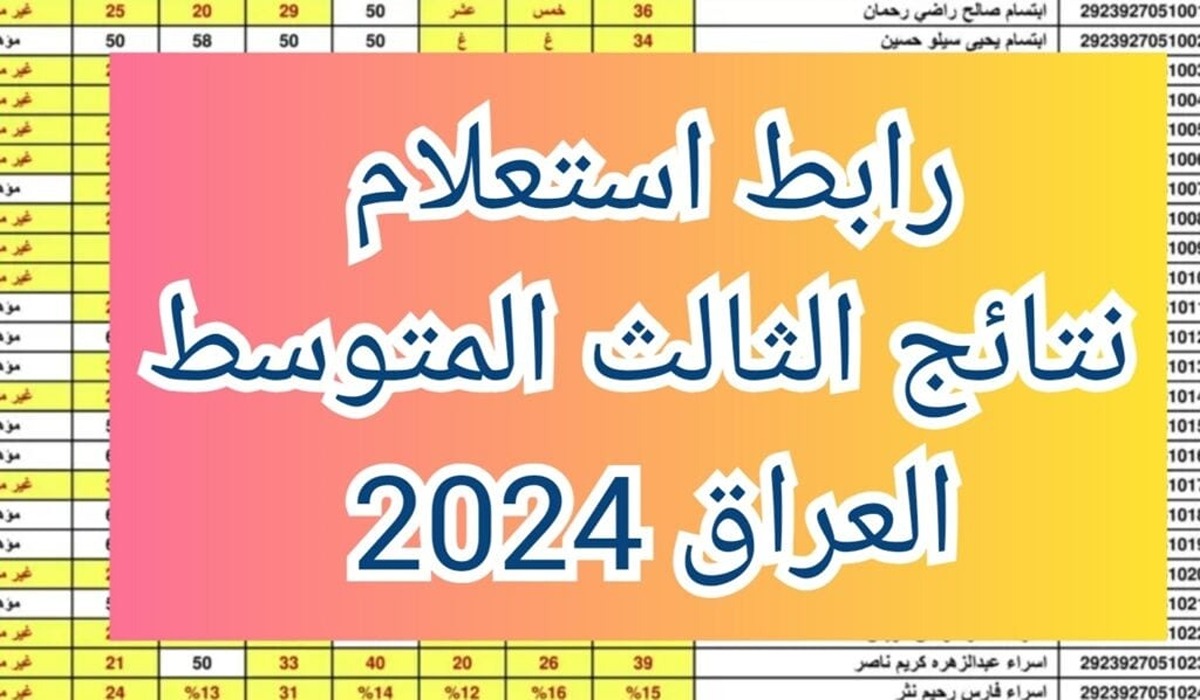 موقع الوزارة أو نتائجنا “ملازمنا” .. رابط نتائج الثالث متوسط 2024 الأنبار – بابل – البصرة وقطاعات بغداد كافة