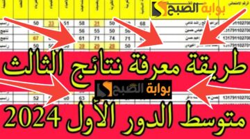 نتائج الثالث متوسط العراق 1