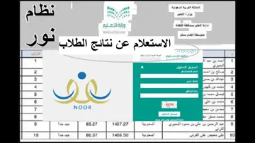 برابـــط مباشـــر noor.moe.gov.sa .. الاستعلام عن نتائج الطلاب نظام نور برقم الهوية 1445/2024 الفصل الدراسي الثالث