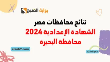 نتيجة الصف الثالث الإعدادي محافظة البحيرة برقم الجلوس الترم الثاني 2024 مديرية التربية والتعليم بالبحيرة جميع المراكز