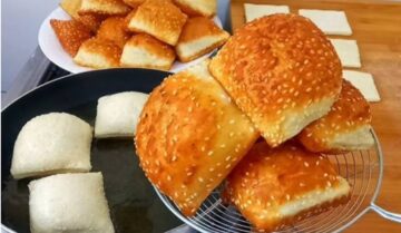 بربع كوب زيت قدمي لإسرتك فطائر الشاي في الطاسة للأفطار اليومي