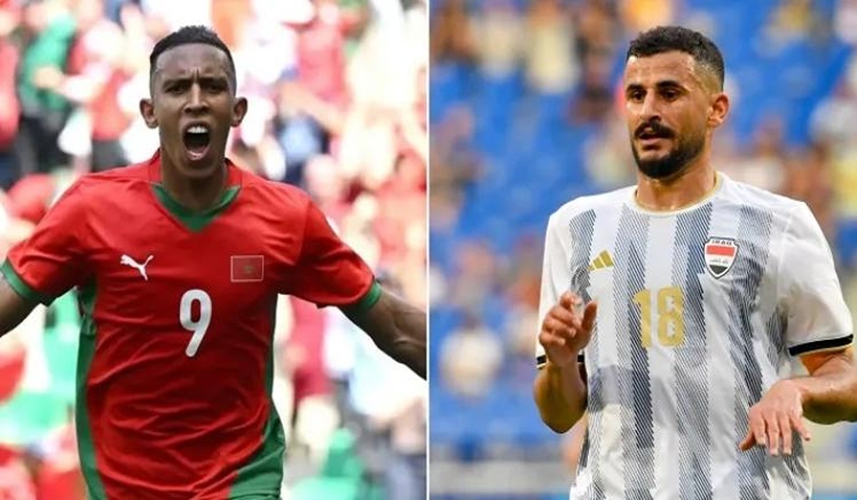 موعد مباراة العراق والمغرب في أولمبياد باريس والقنوات الناقله لها