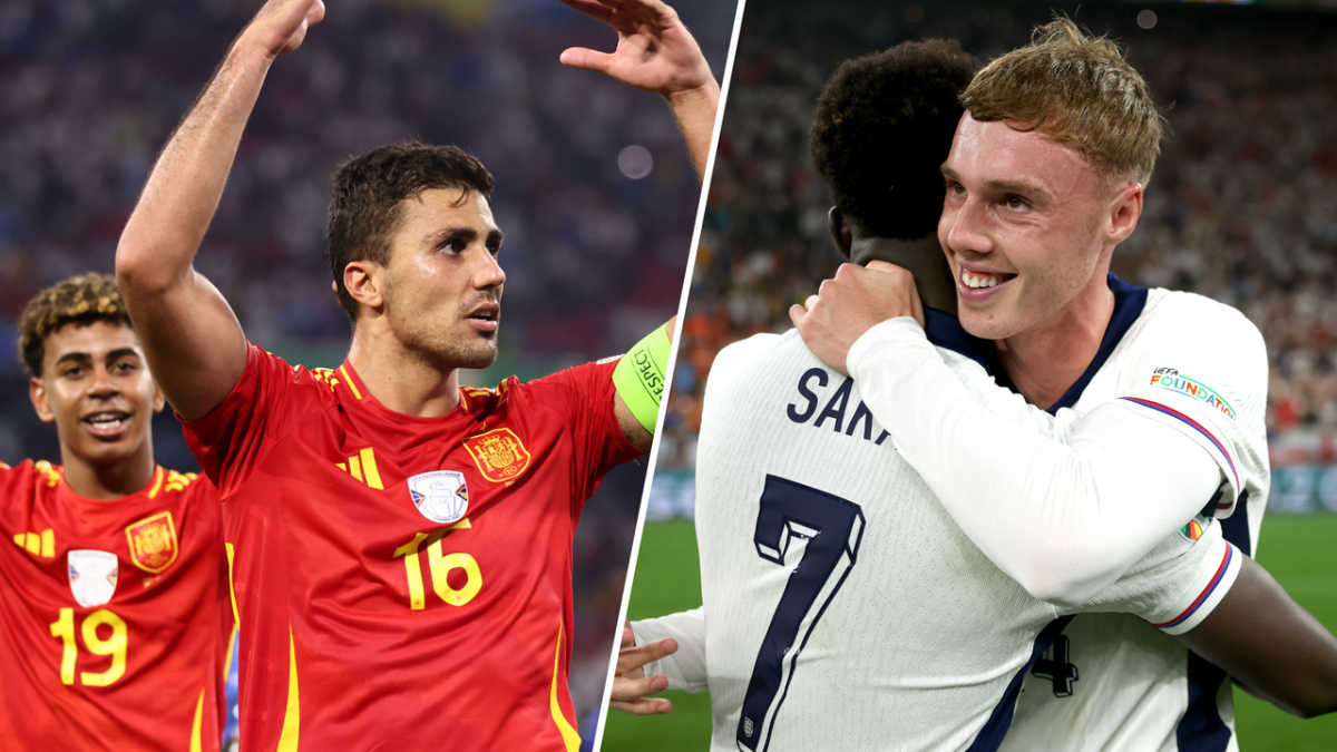 موعد مباراة إنجلترا وإسبانيا في نهائي يورو 2024 والقنوات الناقلة