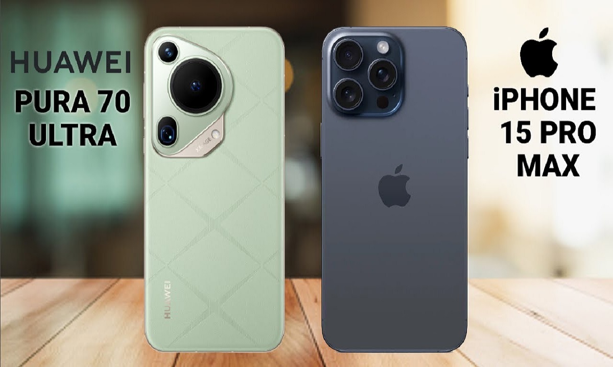 “الأكثر مبيعاً في السعودية مؤخراً”.. مقارنة كاملة بين هاتف Apple iPhone 15 Pro Max وهاتف Huawei Pura 70 Ultra