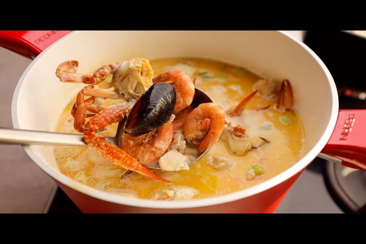 طريقة عمل شوربة السي فود بالكريمة بخطوات بسيطة وسريعة 5 طريقة عمل شوربة السي فود بالكريمة بخطوات بسيطة وسريعة