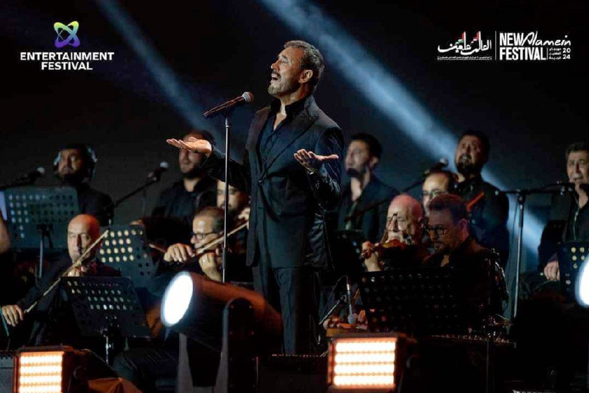 حفل كاظم الساهر بالعلمين.. الموعد وتردد القناة الناقلة