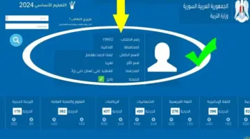 Moed gov sy نتائج التاسع 2024 1