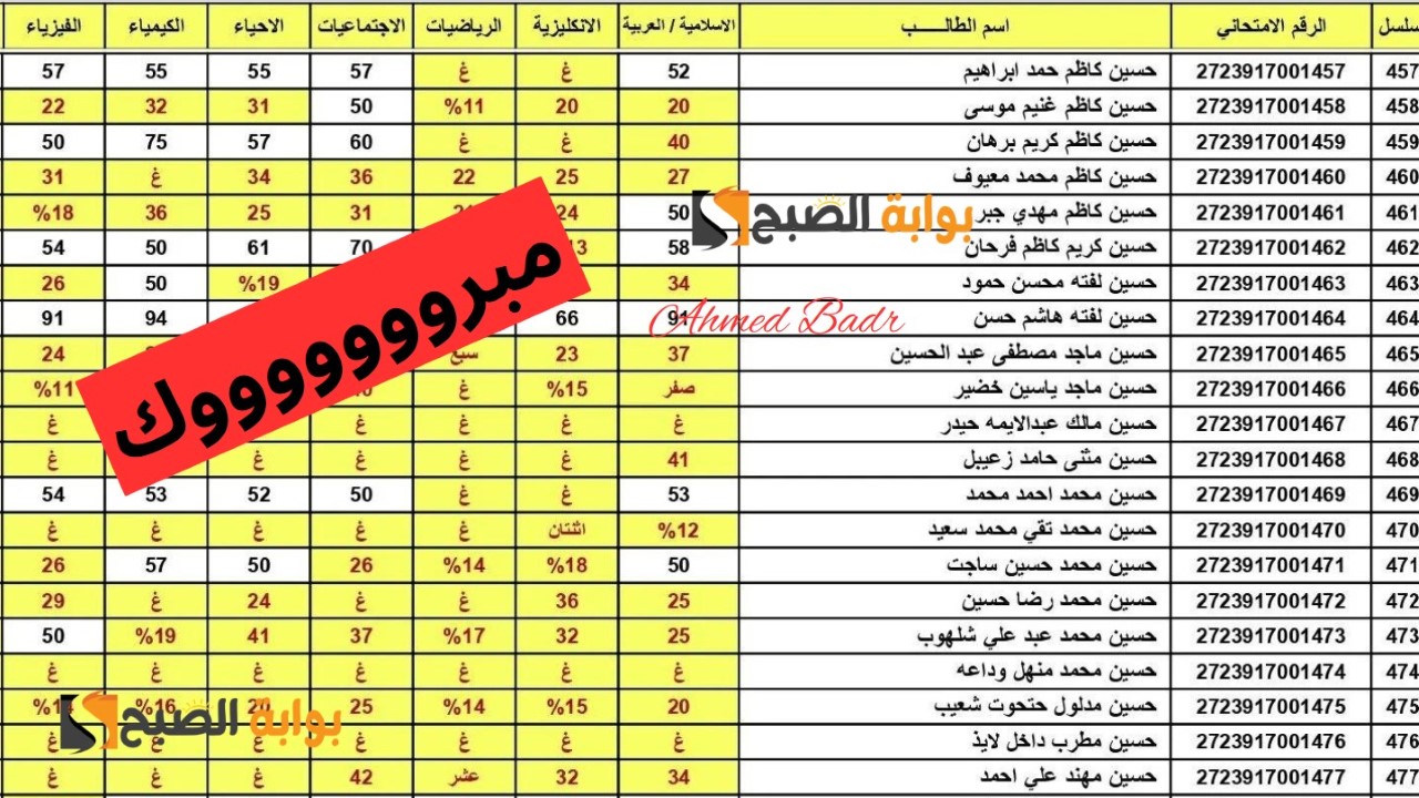 Here رابط نتائج السادس الإعدادي 2024 موقع وزارة التربية العراقية epedu.gov.iq