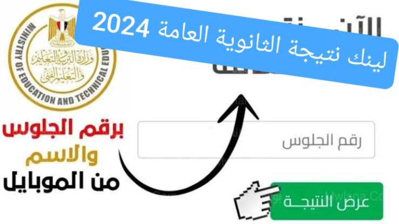 عبر موقع الوزارة .. ترقبوا نتيجة الثانوية العامة 2024 برقم الجلوس والاسم علمي وادبي فور اعتمادها