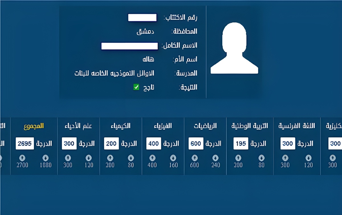 برقم الاكتتاب.. خطوات الاستعلام عن نتائج التاسع سوريا 2024 حسب الاسم عبر وزارة التربية السورية