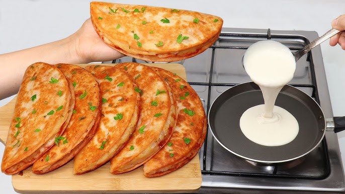 فطائر الطاسة السريعة اعمليها لأولادك في البيت كوجبة خفيفة بمكونات بسيطة متوفرة 5 فطائر الطاسة السريعة اعمليها لأولادك في البيت كوجبة خفيفة بمكونات بسيطة متوفرة