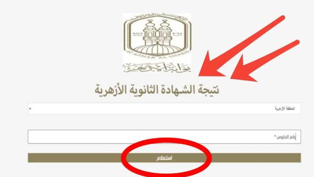 نتيجة الشهادة الثانوية الأزهرية 2024 عبر رابط البوابة الإلكترونية natiga.azhar.eg فور ظهورها