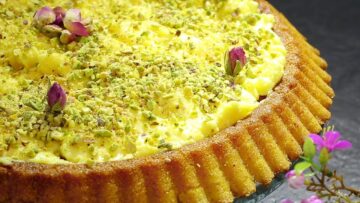 طعمها حكاية البسبوسة بالكاسترد بطعم لا يقاوم هتعمليها كل يوم