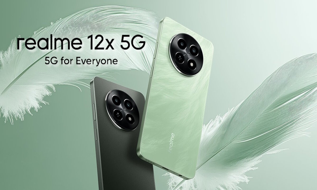 من أرخص الهواتف الداعمة لشبكات الجيل الخامس هاتف Realme 12x