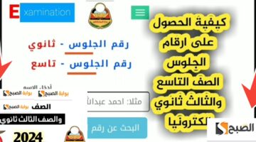 أرقام الجلوس الثانوية العامة