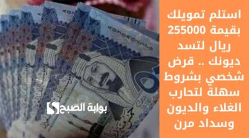 استلم 250.000 ريال فوراً لمحاربة الديون . قرض شخصي فوري سداده على 60 شهراً وشروطه سهلة وميسرة 1
