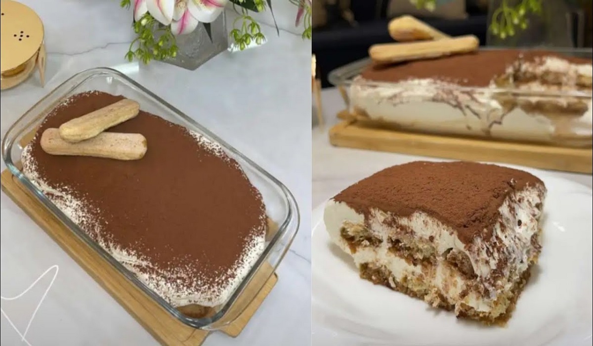 أسهل وأسرع تيراميسو الحلوى الإيطالية الشهيرة وفي 5 دقائق فقط 5 أسهل وأسرع تيراميسو الحلوى الإيطالية الشهيرة وفي 5 دقائق فقط