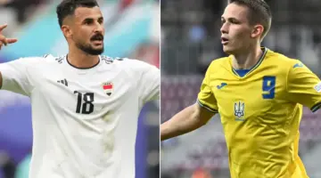العراق واوكرانيا التشكيل والموعد