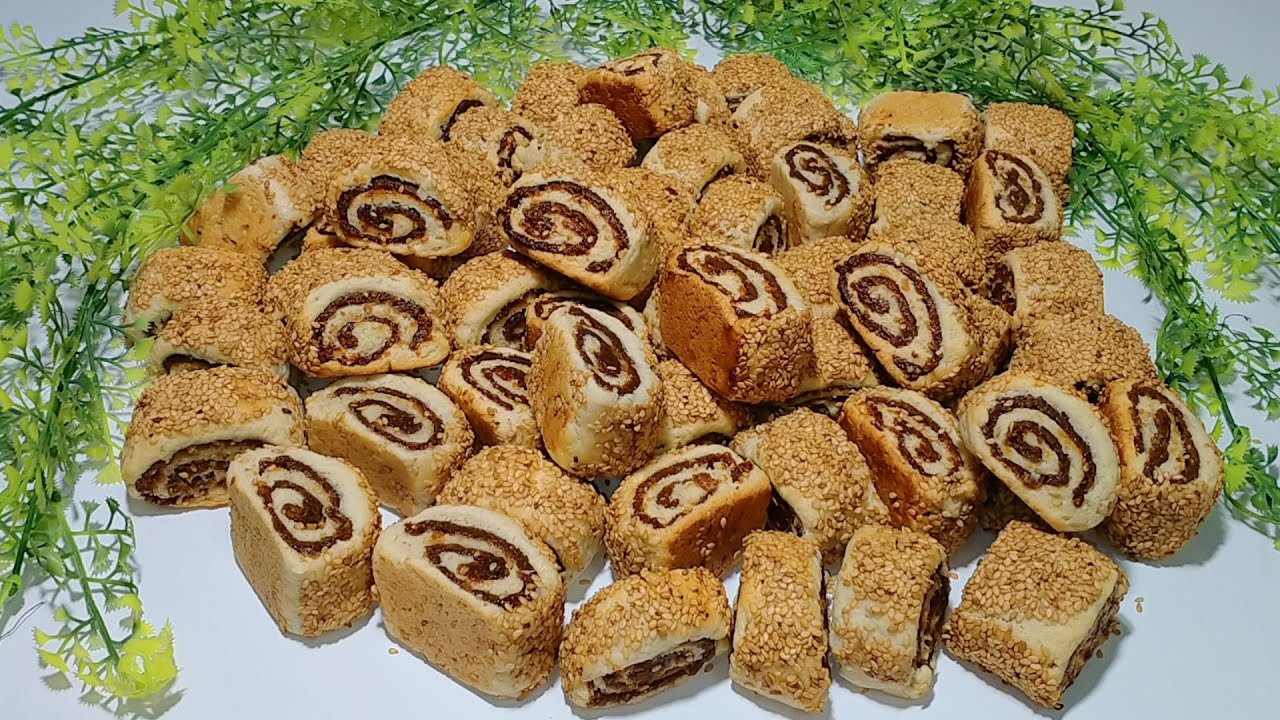المنين بالعجوة بطريقة سهلة وأحلى من المخابز
