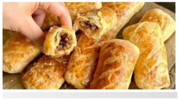 بأحلى طعم على الفطار . طريقة عمل المعجنات التركية باللحم المفروم