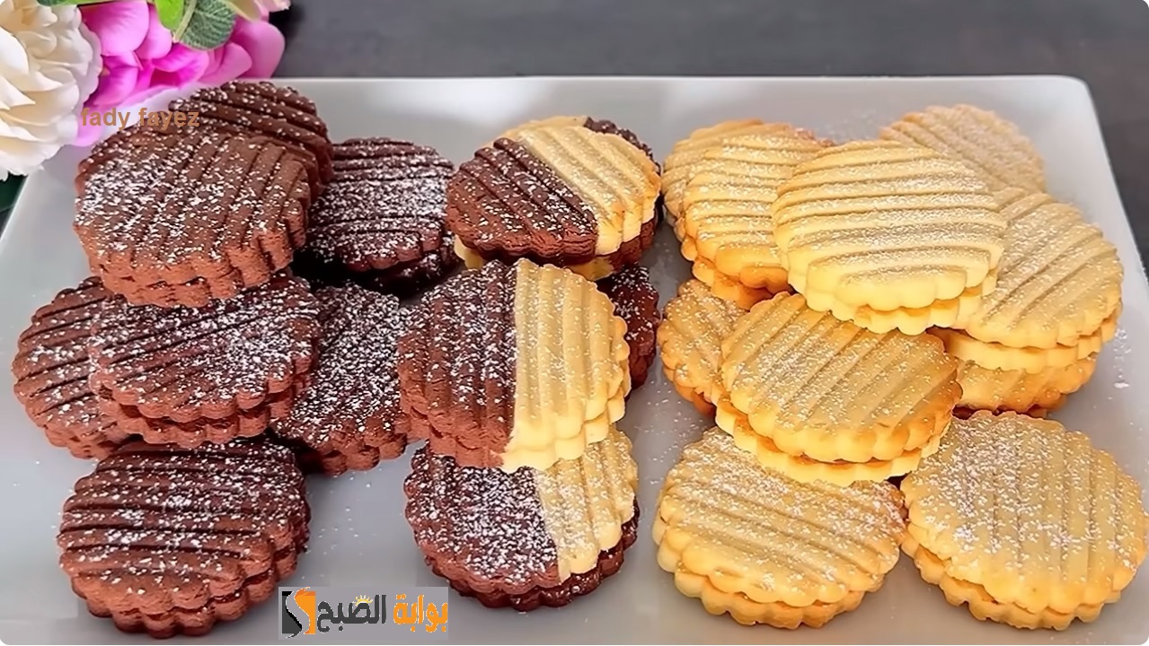 شكليه بالشوكة.. طريقة عمل بسكوت في البيت سهل وسريع أحلى من البيتي فور