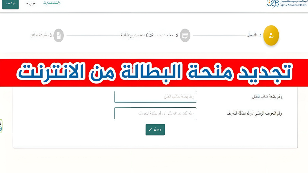 anem.dz.. كيفية تجديد منحة البطالة كل 6 أشهر في الجزائر 2024 والشروط المطلوبة