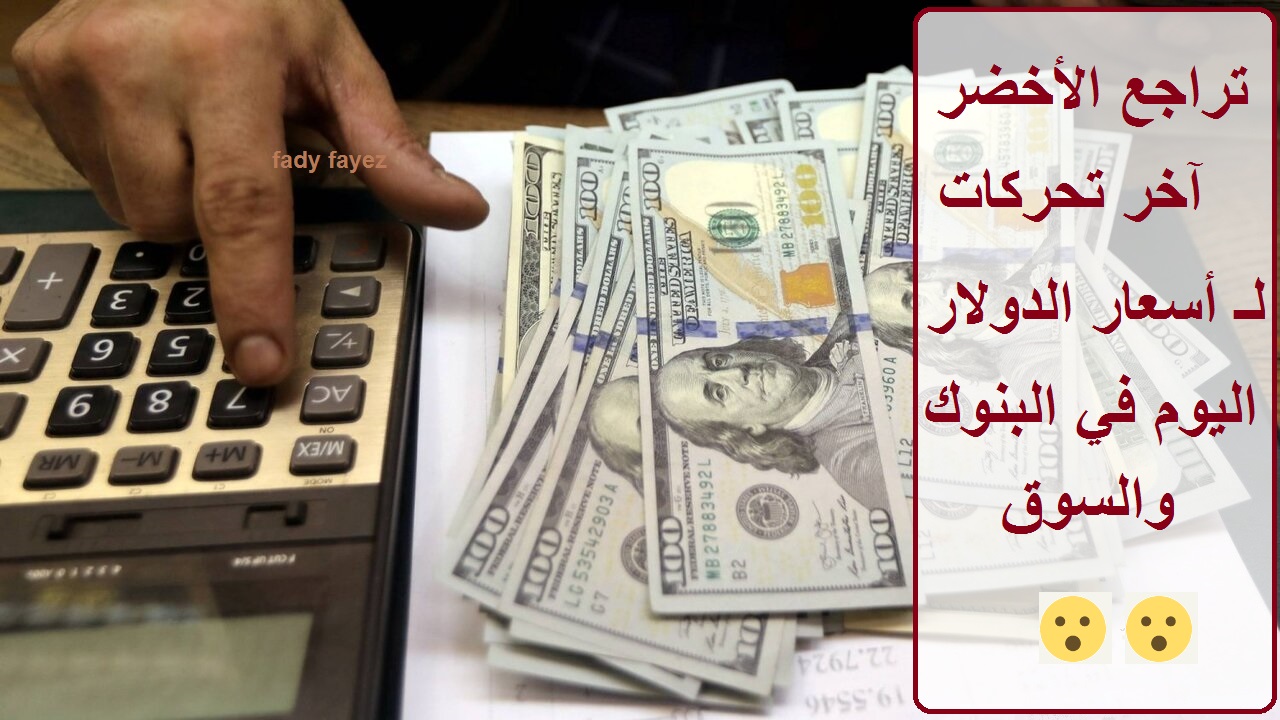 أسعار الدولار الآن في نهاية تعاملات اليوم مقابل الجنيه المصري في البنوك