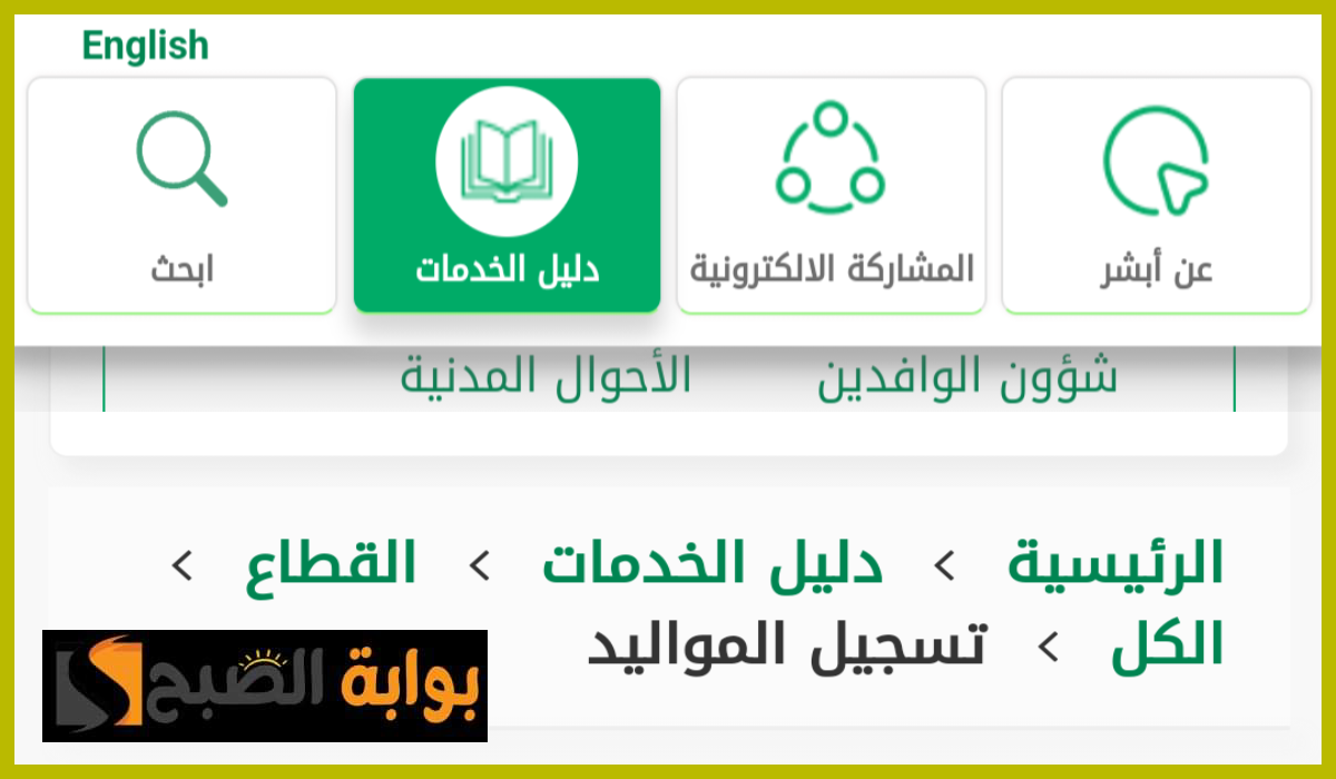 شروط تسجيل المواليد عبر منصة أبشر وأبرز الأسماء الممنوعة
