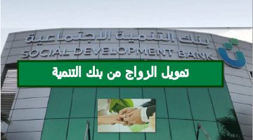 تمويل الزواج من بنك التنمية