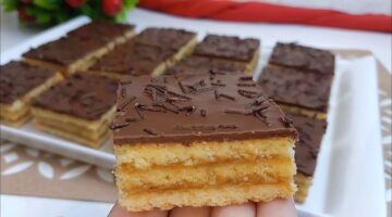 حلوى لذيذة بمكونات بسيطة