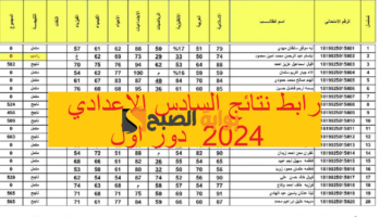 رابط نتائج السادس الاعدادي 2024 دور اول 1 8