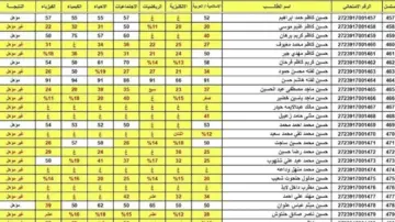 هنا رابط نتائج السادس الاعدادي 2024 دور اول عبر موقع وزارة التربية العراقية جميع المحافظات