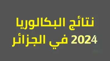 رابط نتائج بكالوريا 2024 الجزائر العد التنازلي
