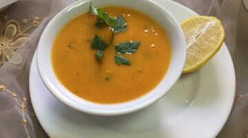 شوربة الجزر والكوسة