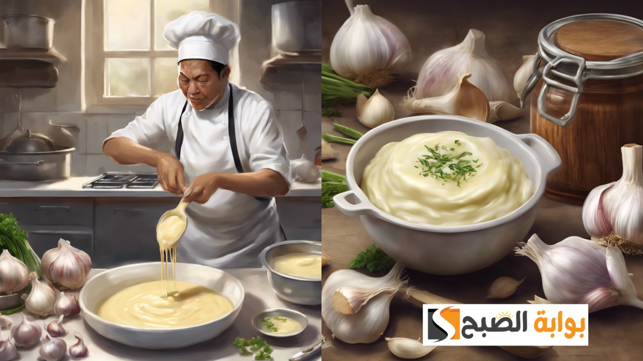 بألذ طعم وأفضل قوام.. طريقة عمل الثومية لذيذة مميزة أحلي من الجاهزة