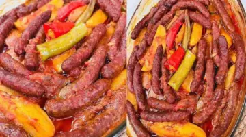 طريقة عمل البطاطس بالسجق