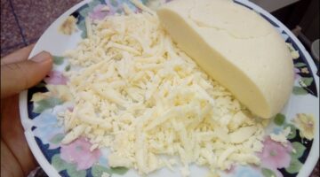 طريقة عمل الجبنة الموتزاريلا