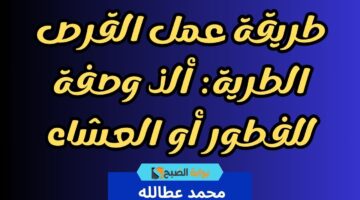 طريقة عمل القرص الطرية
