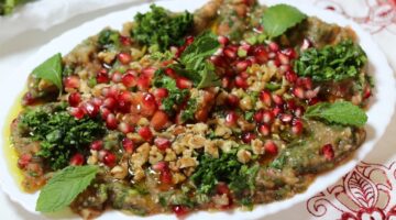 طريقة عمل بابا غنوج في البيت