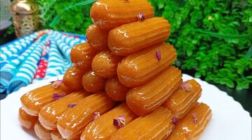 طريقة عمل بلح الشام المقرمش