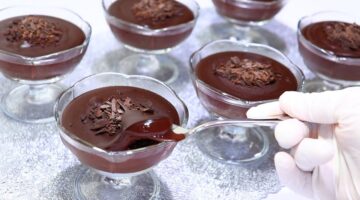 طريقة عمل بودينج الشوكولاتة