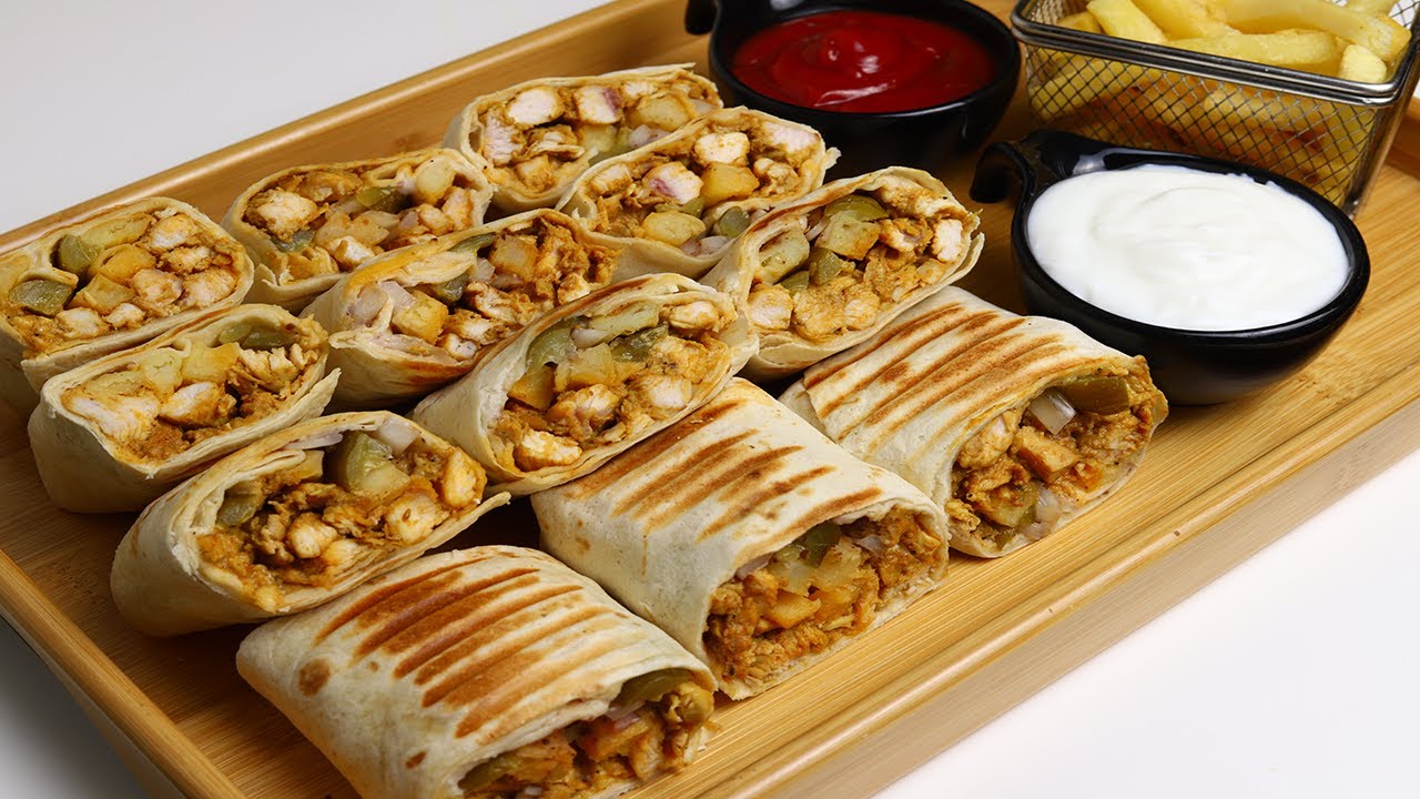 خطوة بخطوة.. طريقة عمل شاورما الدجاج في البيت بالمكونات 2 خطوة بخطوة.. طريقة عمل شاورما الدجاج في البيت بالمكونات