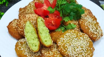 طريقة عمل عجينة الطعمية 1