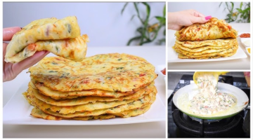 فطائر الطاسة السائلة