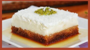 كيكة المهلبية التركية بدون فرن 1