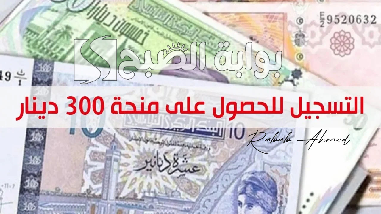 “خطوة بخطوة”.. خطوات التسجيل في منحة 300 دينار تونس 2024 والشروط والأوراق المطلوبة