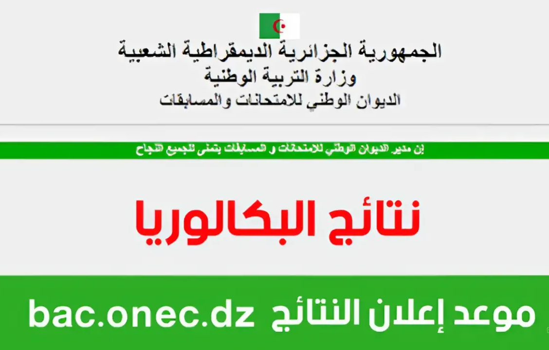 "الناجح يرفع ايده".. إعلان نتائج بكالوريا 2024 الجزائر.. كل ما تحتاج معرفته وطريقة الاستعلام 5 “الناجح يرفع ايده”.. إعلان نتائج بكالوريا 2024 الجزائر.. كل ما تحتاج معرفته وطريقة الاستعلام