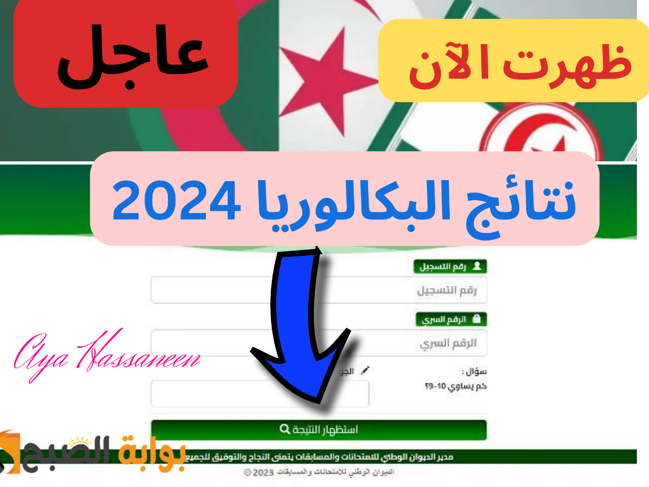 “برقم الجلوس”…لينك نتائج البكالوريا 2024 الجزائر عبر الموقع الرسمي للوزارة